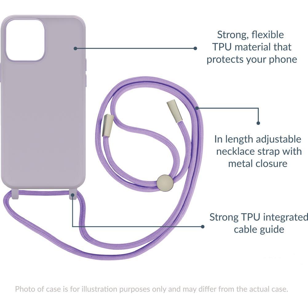 Thumbnail - Mobilize Lanyard Gelly Case (Samsung Galaxy A32 5G), Smartphone Hülle, Violett