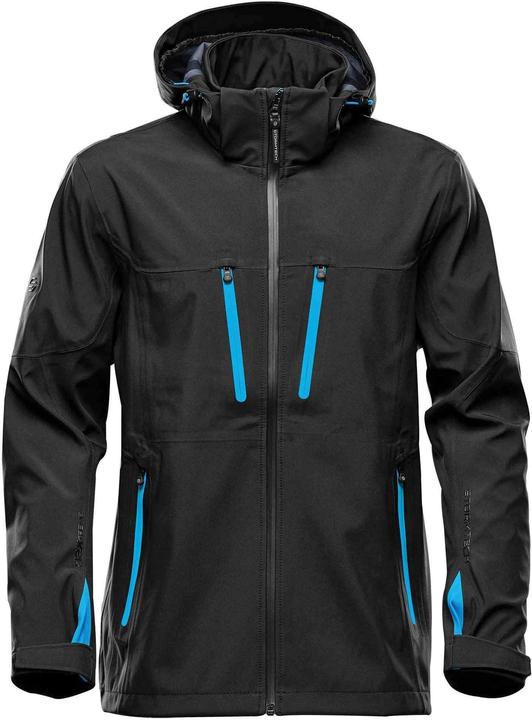 Black, Bright blue