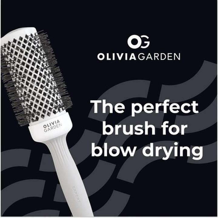 Produktbild Olivia Garden Expert Blowout Shine Weiss&Grau 45 mm