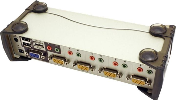 Produktbild Aten CS1734B, 4-Port KVM Switch mit 2 Port USB Hub