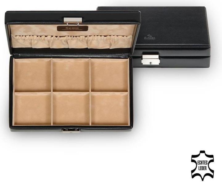 Immagine prodotto Sacher 2610.010443 - Astuccio da collezione nuovo classico in pelle nera