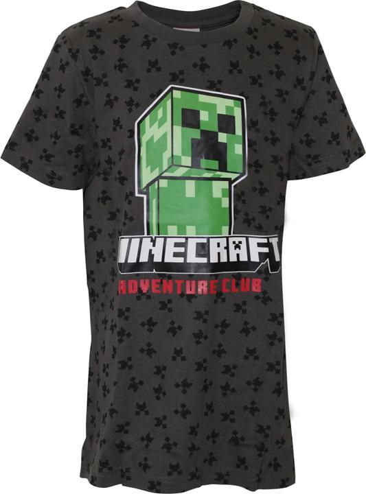 Actual product image Minecraft T-shirt printed all over (134)