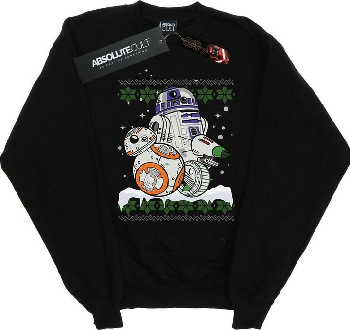 Produktbild Star Wars The Rise Of Skywalker Rolling This Christmas Sweatshirt Mädchen (128)