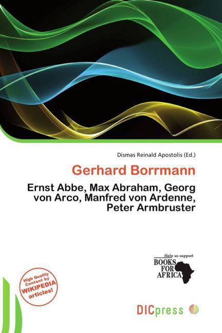 Produktbild Gerhard Borrmann (Englisch, 2011)