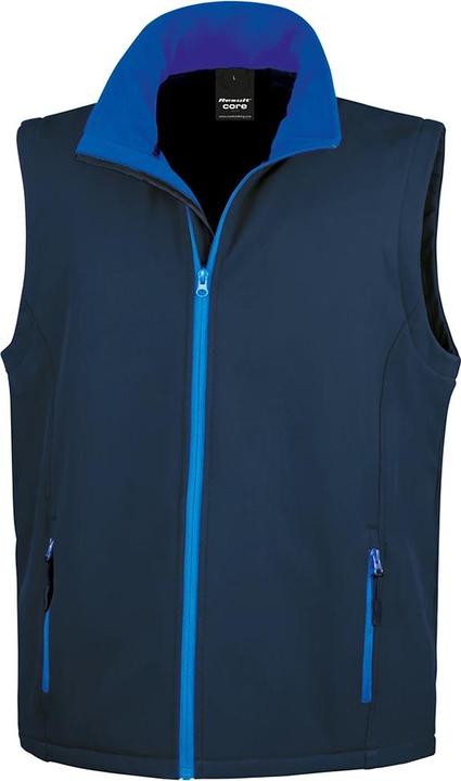 Actual product image Regatta Mens Printable Softshell Body Warmer (M)