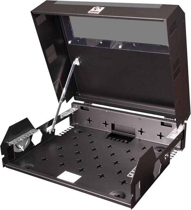 Actual product image Roline 19-inch wall-mounted housing Basic 5 U (5 RU, 19 inch rack)