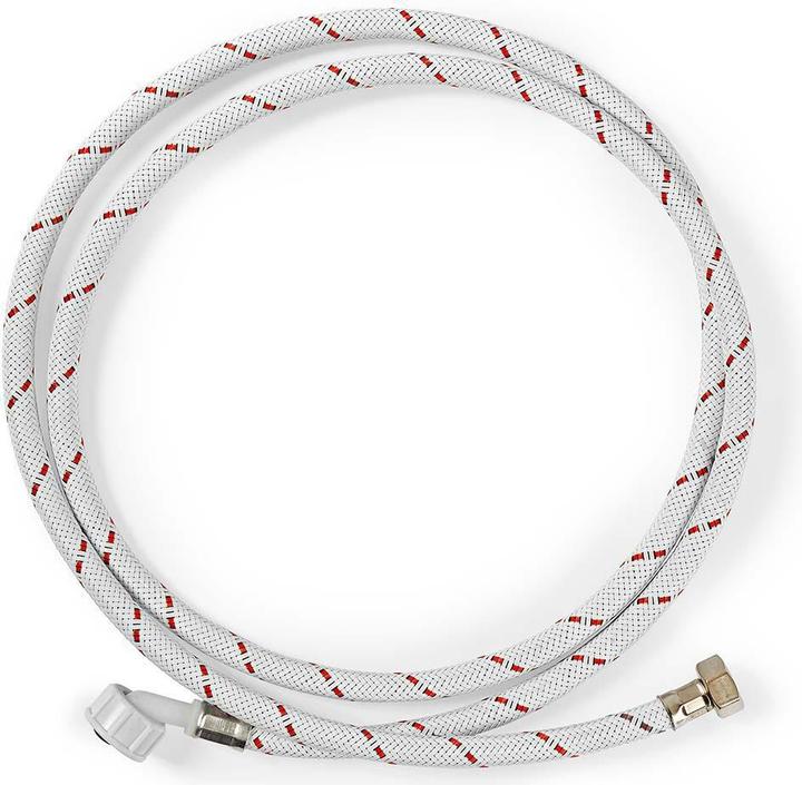Productafbeelding Nedis Nylon toevoerslang | 1/2" | 3/4" | 10 bar | 90 °C | 2,00 m | Toepassing: Kom / wasmachine