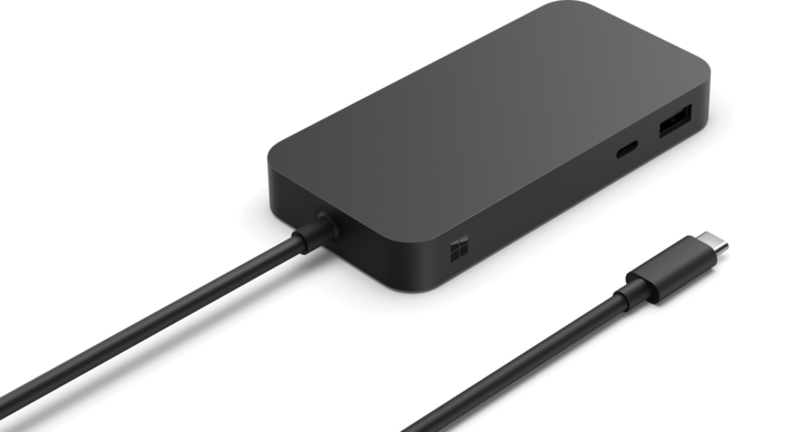 Actual product image Microsoft Surface USB4 Dock for business (USB-C, 7 Ports)