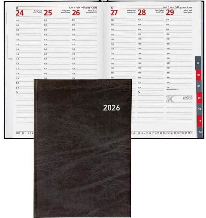 Produktbild Biella Registra 7 (17.2 x 24 cm, Deutsch, Französisch, Italienisch, Englisch)