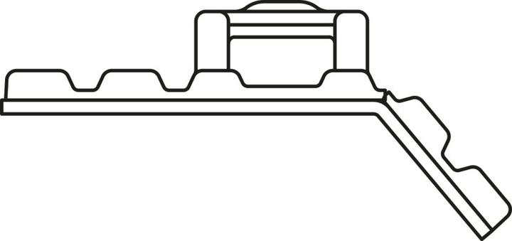 Actual product image HellermannTyton Adhesive base (Fixing loops, 28 mm, 10 pcs.)