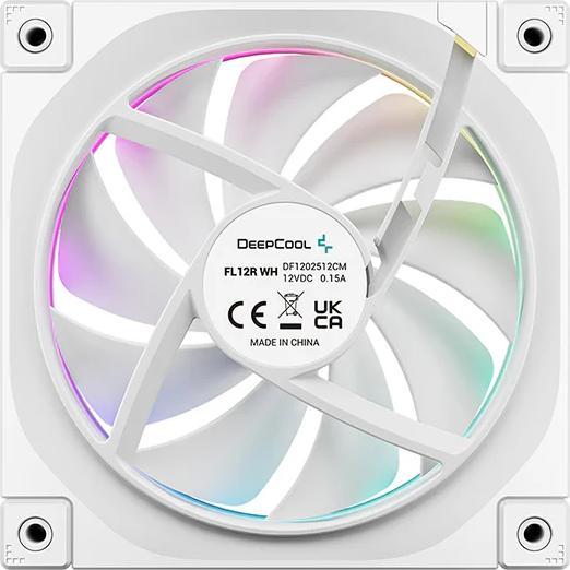 Actual product image Deepcool FL12R Reverse 120x120x25 White (120 mm, 1x)