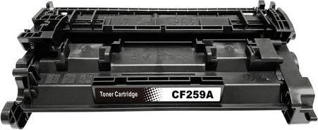 Actual product image Hermex Compatible HP 59A CF259A Toner black (with chip) Set of 10 (FC)
