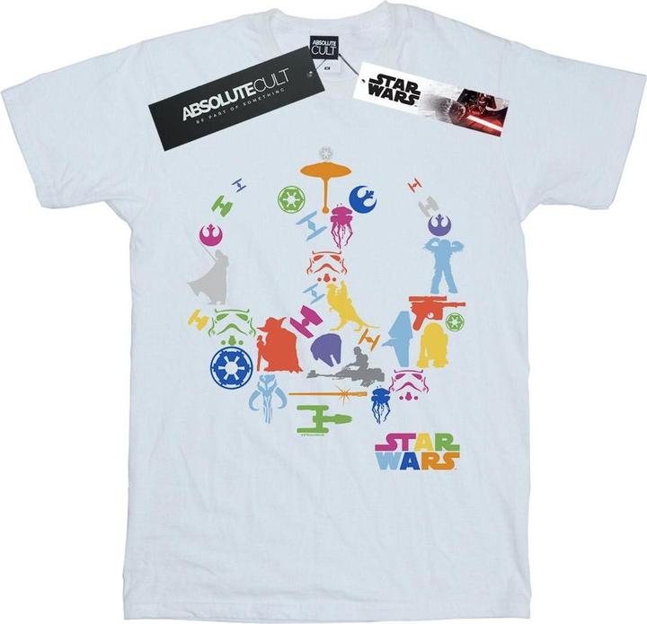 Produktbild Star Wars Silhouette Collage TShirt (L)