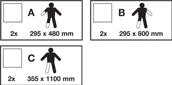 Immagine prodotto AquaBella Protezione dall'acqua della doccia per adulti gambe corte/braccia lunghe (Docce / Bagno)