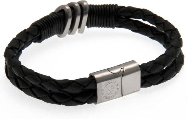 Chelsea FC Armband Leder (20 cm, 100% Leder)