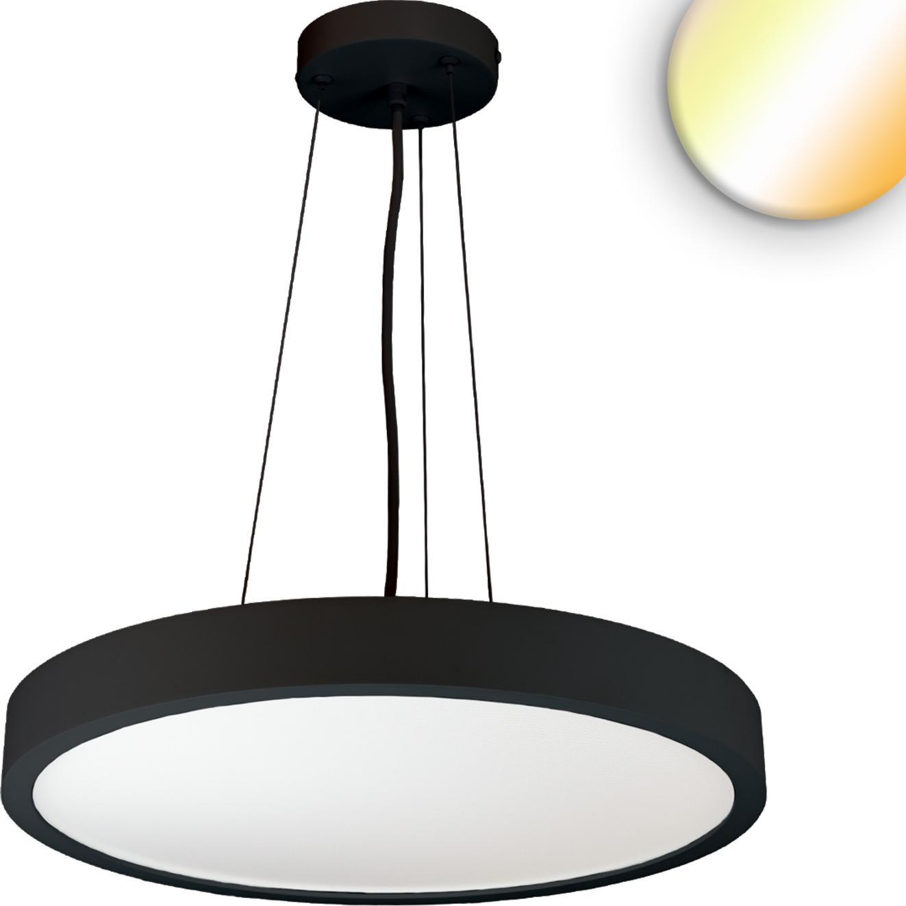 Isoled, Pendelleuchte, LED Hängeleuchte DN400, weiss, UGR<19 2H, 20W-30W, ColorSwitch 2700-3000-4000K, dimmbar