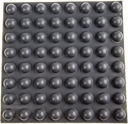 Productafbeelding RS PRO Grijs plakken op, 7,9mm H x 15,7mm Dia
