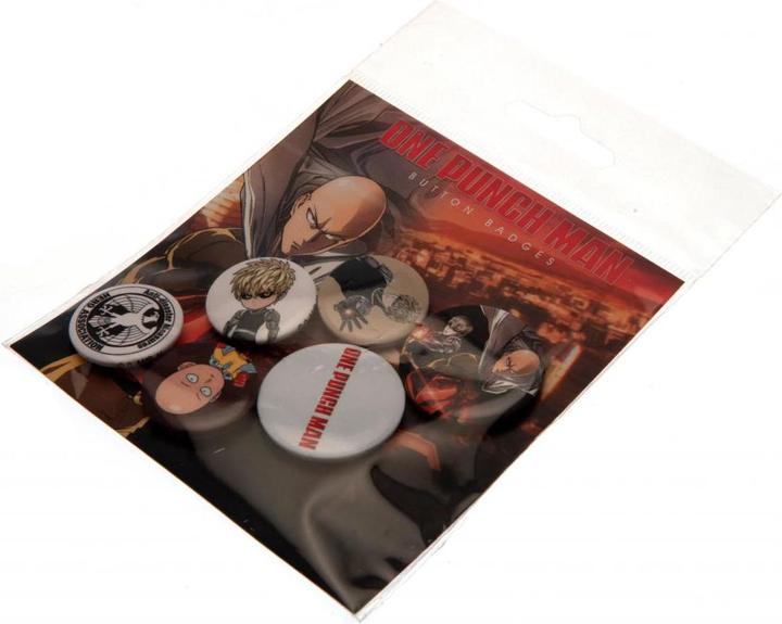 Image du produit One Punch Man Boutons Set d'épingles 6Erpack