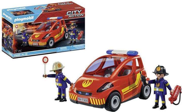 Actual product image Playmobil 71035 Fire brigade small car (71035, Playmobil City Action)