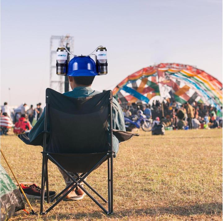 Produktbild Relaxdays Trinkhelm