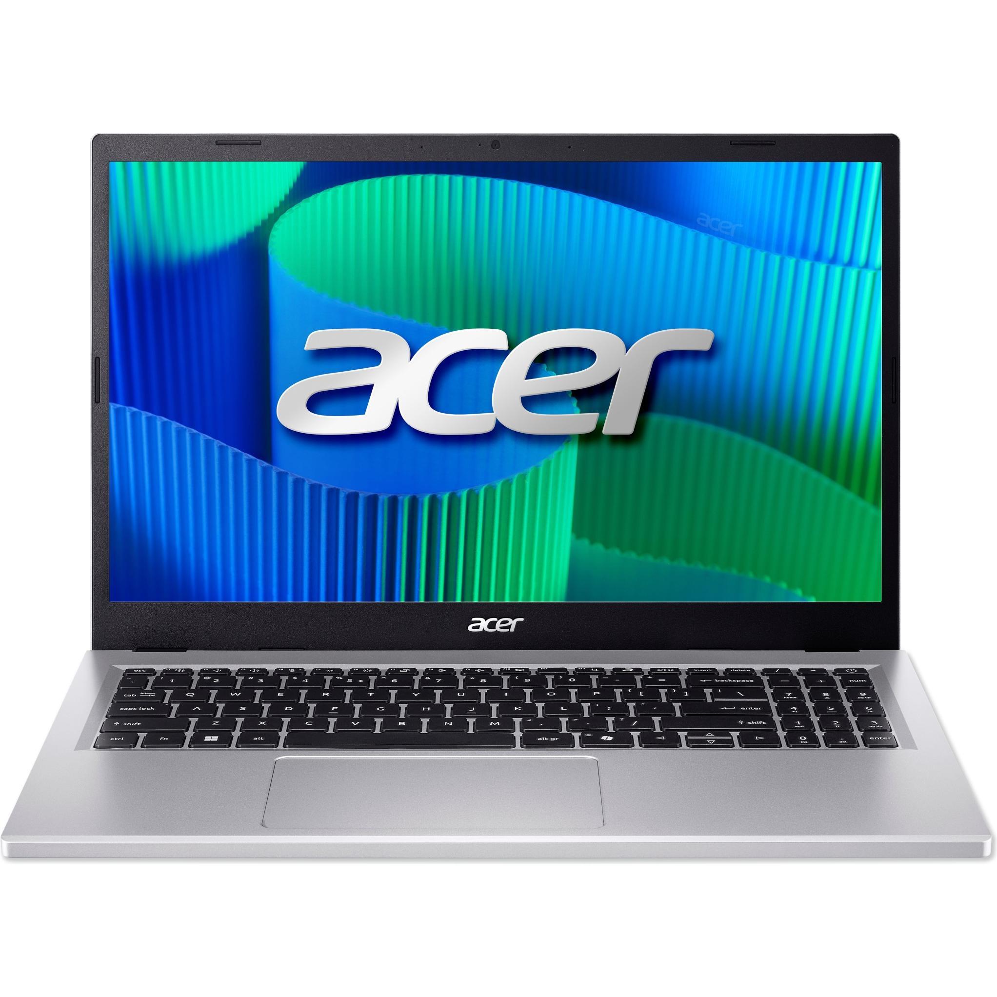 Acer Extensa 15 (15.60", 512 GB, 16 GB, DE, Intel Core i5-1334U), Notebook, Silber