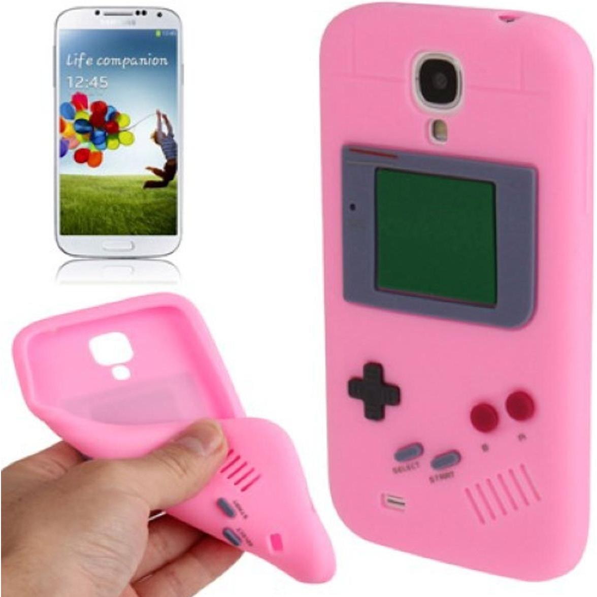 König Design Silikon Hülle Gameboy für Handy Samsung Galaxy S4 GT I9500 / GT I9505 / LTE+ GT I9506 / Value Editio (Samsu...
