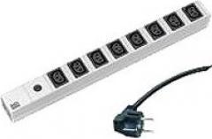 Image du produit Bachmann Bloc multiprise 48,30cm (19"), 8x sans fiche