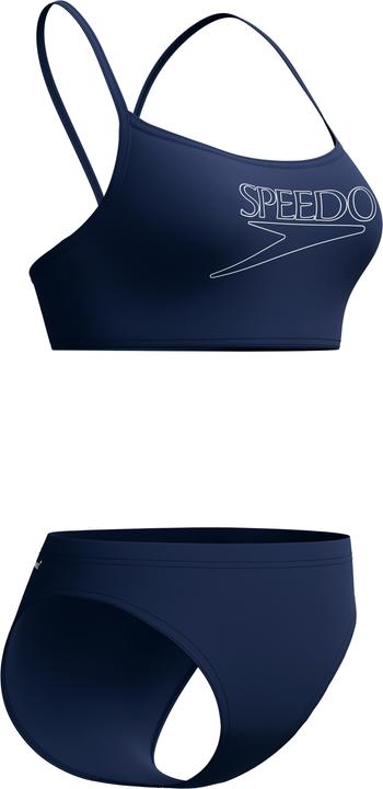 Actual product image Speedo Endurance+ Logo Thin Strap 2pc (40)