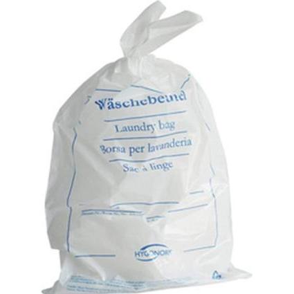 Hygostar, Wäschekorb, Wäschebeutel CLASSIC, PE-Folie, 540 x 380 mm ideal für trockene & feuchte Schmutzwäsche
