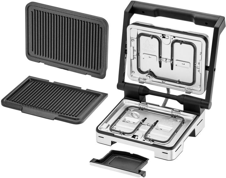 Produktbild WMF Profi Plus Perfection Kontaktgrill (415560011), Edelstahl