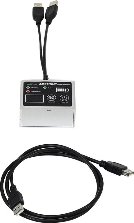 Ergotron Accessory user interface with USB cable