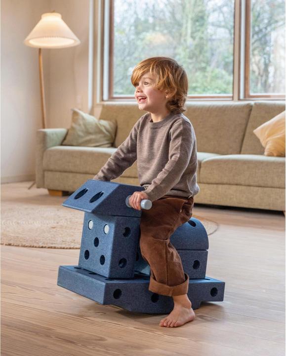 Actual product image Modu Explorer Set - Building Set Balance Toy, Slider, Seesaw
