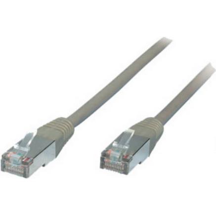 Shiverpeaks BASIC-S Patchkabel, Kat. 5e, F/UTP, 15,00 m grau RJ45 Stecker (F/UTP, CAT5e, 15 m), Netzwerkkabel
