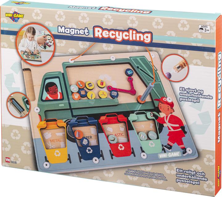 Produktbild Games Vini - Magnetic Waste Sorting Puzzle (31912)
