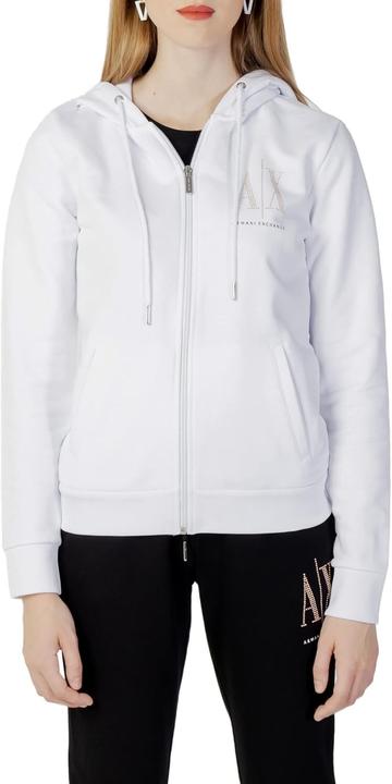 Image du produit Armani Exchange Sweatshirt à capuche avec zip et studs icon (XL)