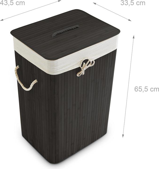 Produktbild Relaxdays Wäschekorb (83 l)