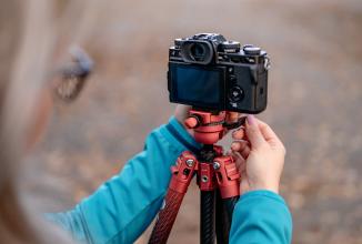 Immagine prodotto Fotopro X Airfly Treppiede in carbonio Oranje (Materiale sintetico)