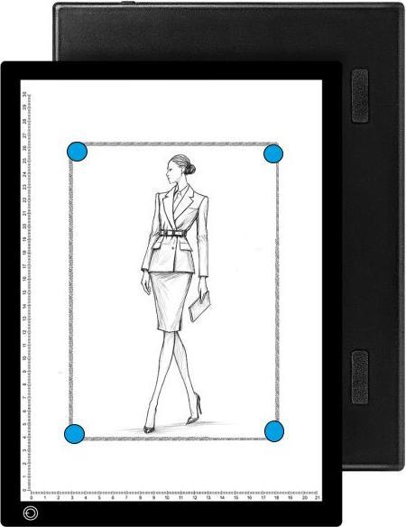 Actual product image MU Classic LED Leuchttisch dimmbar mit USB-C & Magnetfunktion (35 x 23.50 cm)