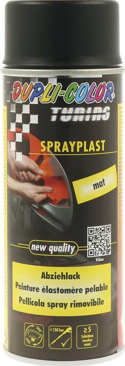 Dupli-Color Sprayplast (Mattschwarz, 0.40 l)