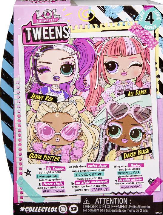 Actual product image L.O.L. Surprise! Tweens S4 Doll- Olivia Flutter