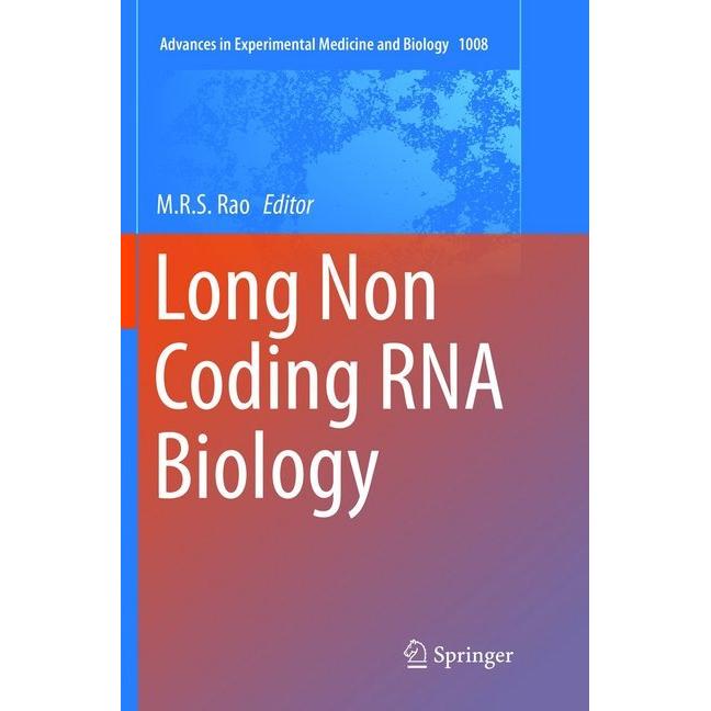 Long Non Coding RNA Biology, Fachbücher von M.R.S. Rao