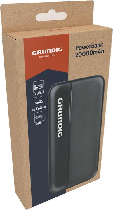 Image du produit Grundig Banque d'alimentation 20000mAh (20000 mAh)