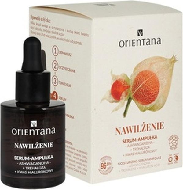 Orientana Feuchtigkeitsspendende Ampulle mit Ashwagandha und Trehalose (30 ml)