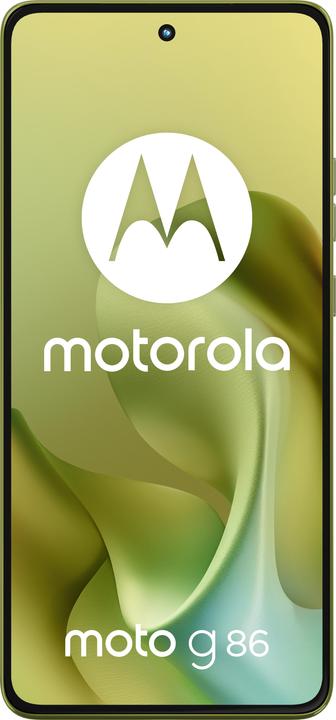 Actual product image Motorola Moto G86 (256 GB, Golden Cypress, 6.67", SIM + eSIM, 5G)