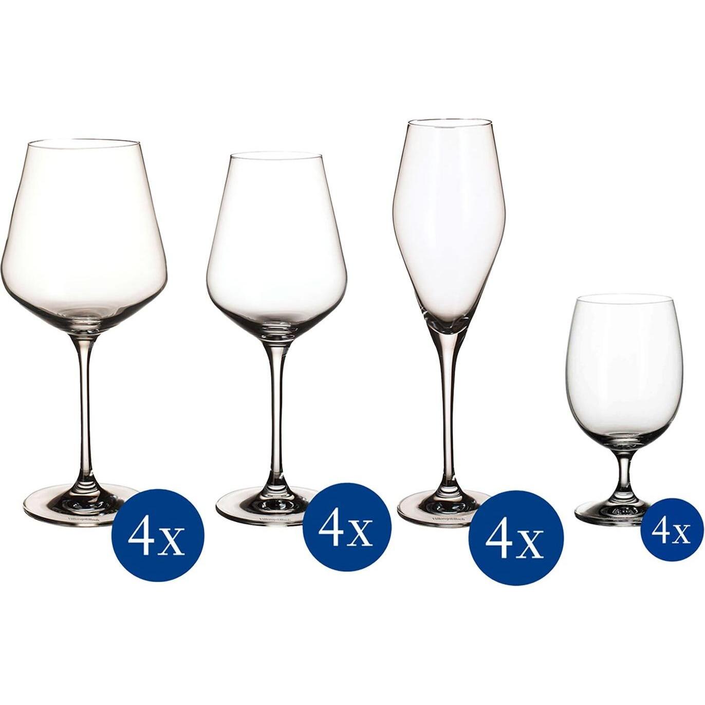 Villeroy & Boch Wein- und Sektgläser La Divina, Weingläser, Transparent