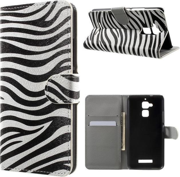 Produktbild MU Style Leder Case mit Zebramuster (Asus Zenfone 3 Max)