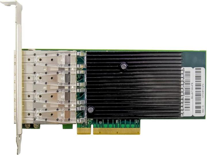 Actual product image MicroConnect PCI-E X8 XL710 Quad-SFP+ 10