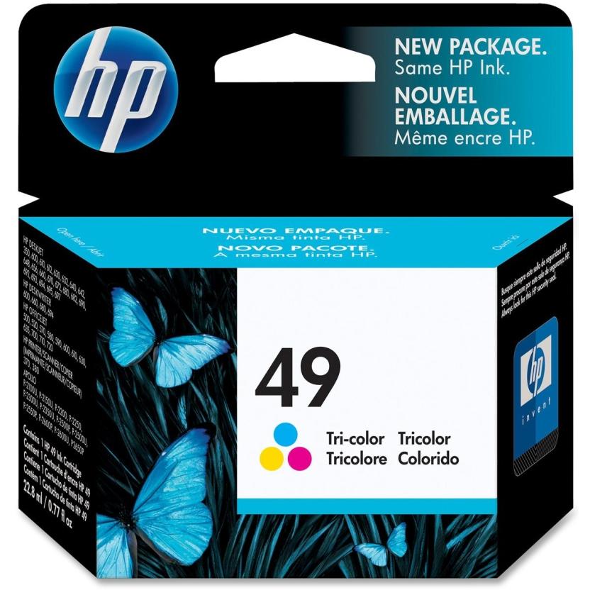 HP, Druckerpatrone, 49 (BK)