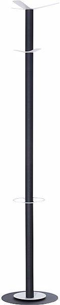Actual product image Paperflow easyCloth coat stand, steel, incl. umbrella stand, model A, 6 hooks.
