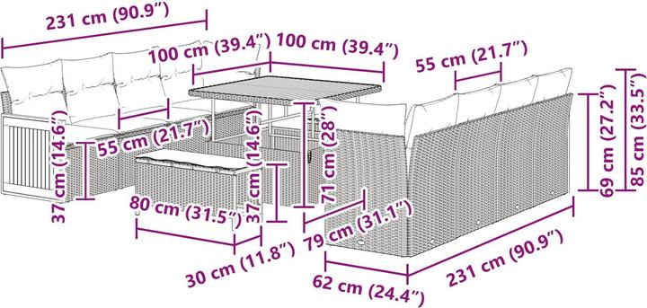 Image du produit vidaXL Bexley